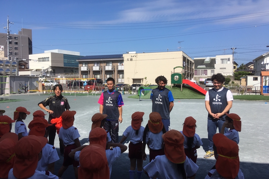 191010 サッカー巡回指導(林丘保育園)