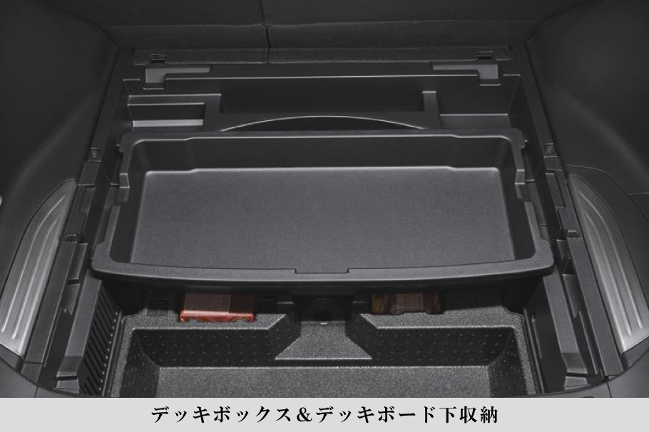 デッキボックス&デッキボード下収納