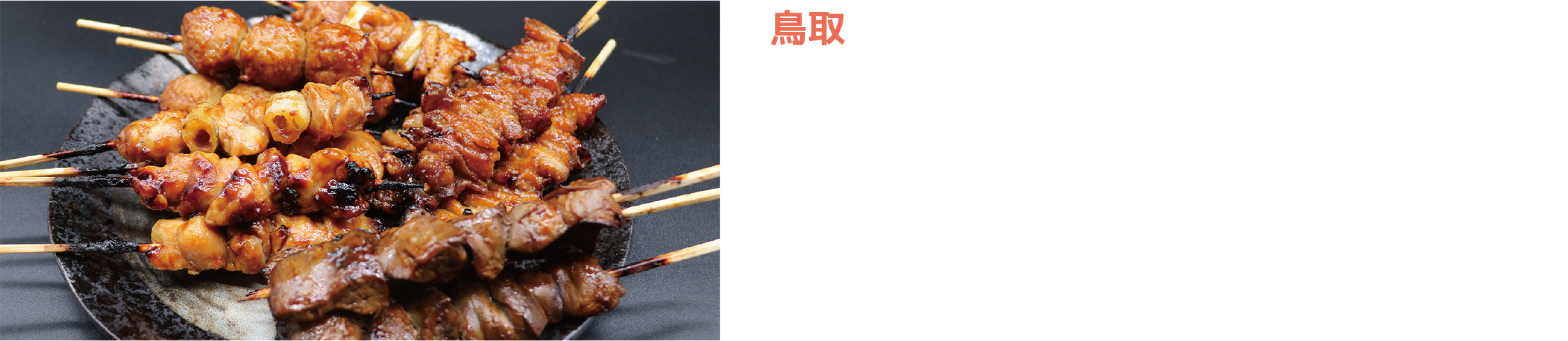 鳥取／焼き鳥専門店 大黒堂／大山とり焼き鳥セット／【もも・ねぎま・つくね・皮・レバー 各5本／たれ】／地元で愛され続ける、大山とり5種25本の焼き鳥。