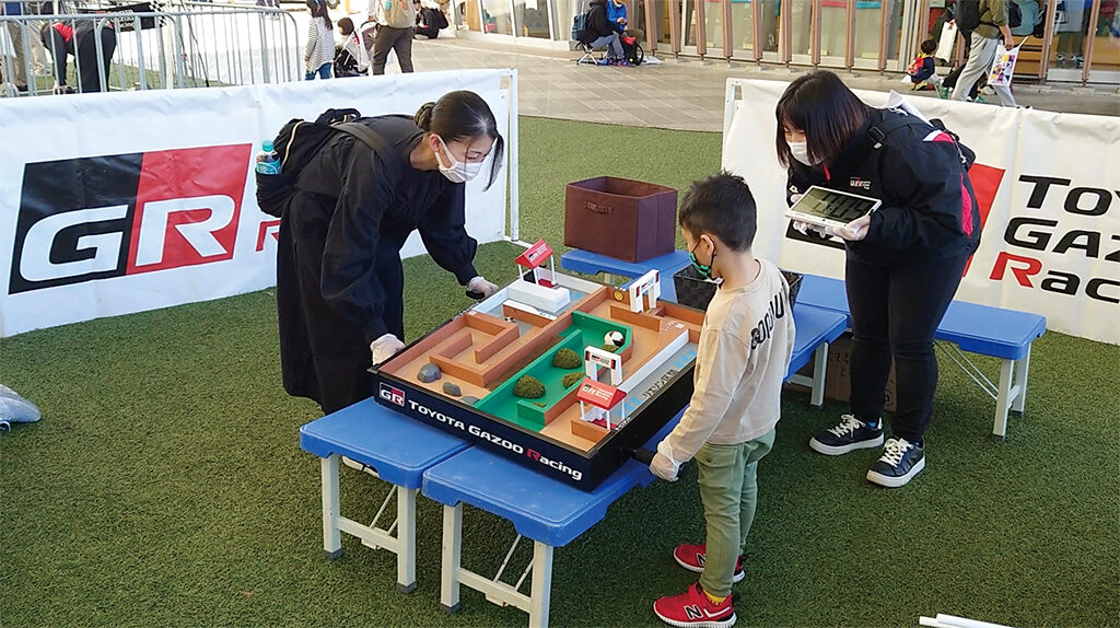TGRブースでの様子